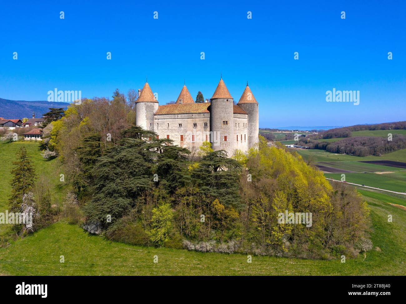 Champvent Castle, Château de Champvent, Champvent, Canton of Vaud