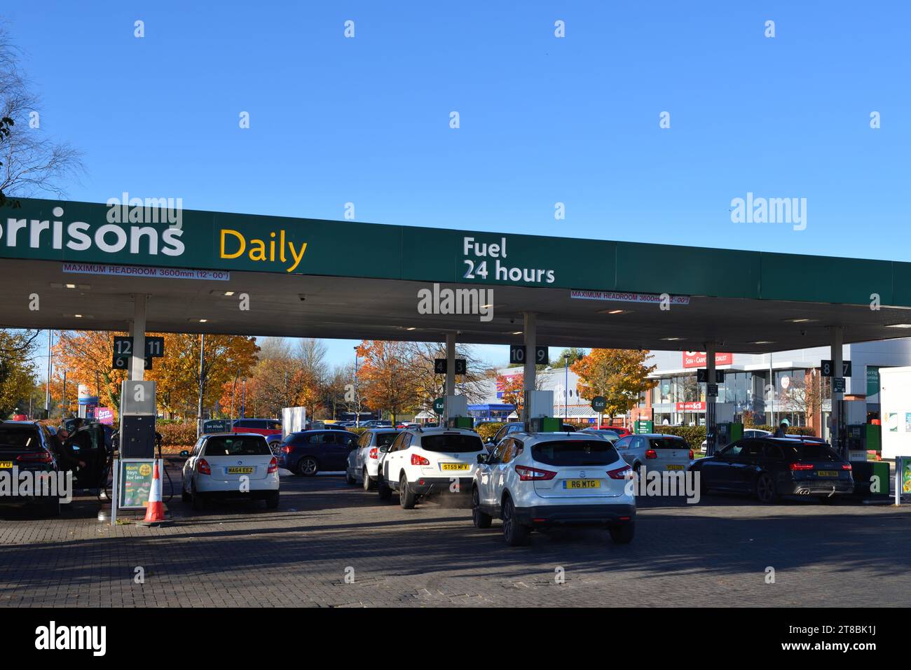 Self Service fuel station November 2023 Stock Photo Alamy