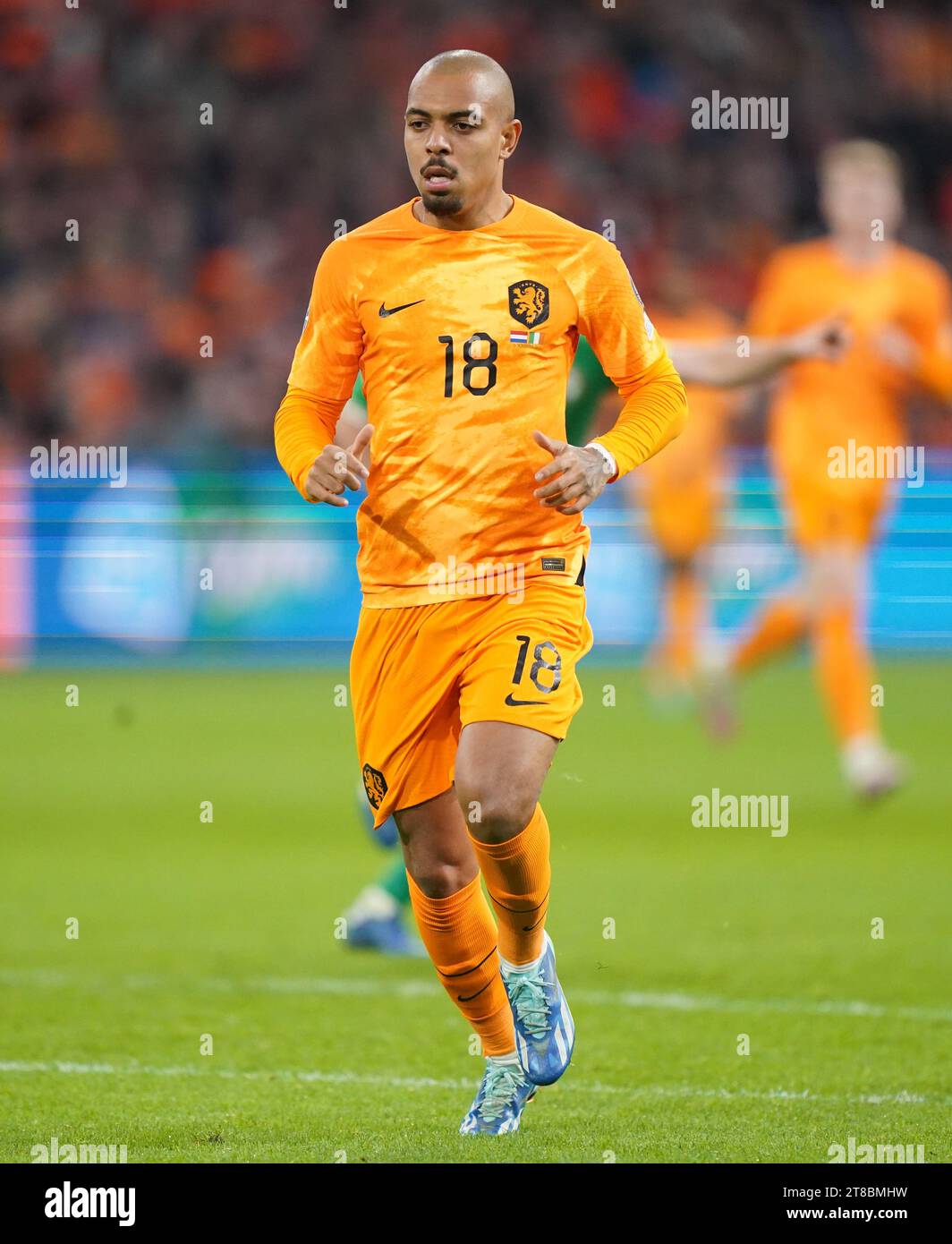 Netherlands' Donyell Malen during the UEFA Euro 2024 Qualifying Group B
