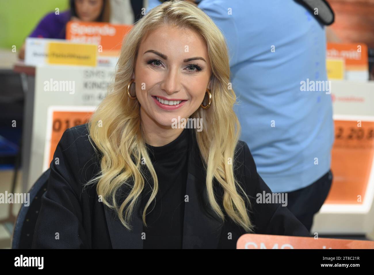 Anna Karina Wojtczak beim RTL Spendenmarathon