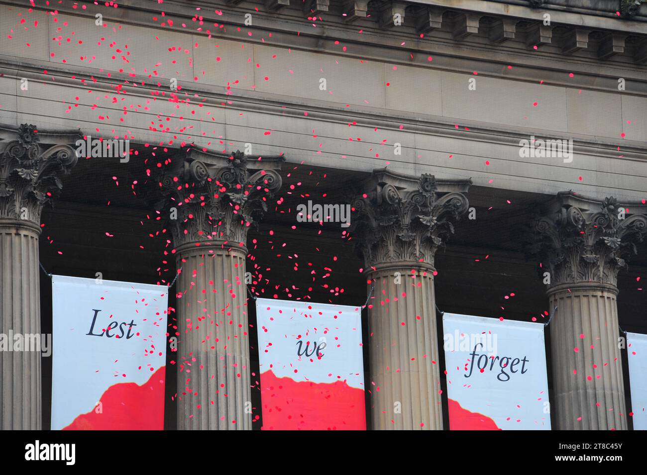 Liverpool November Remembrance Sunday, Liverpool, November 12th 2023 Stock Photo - Alamy