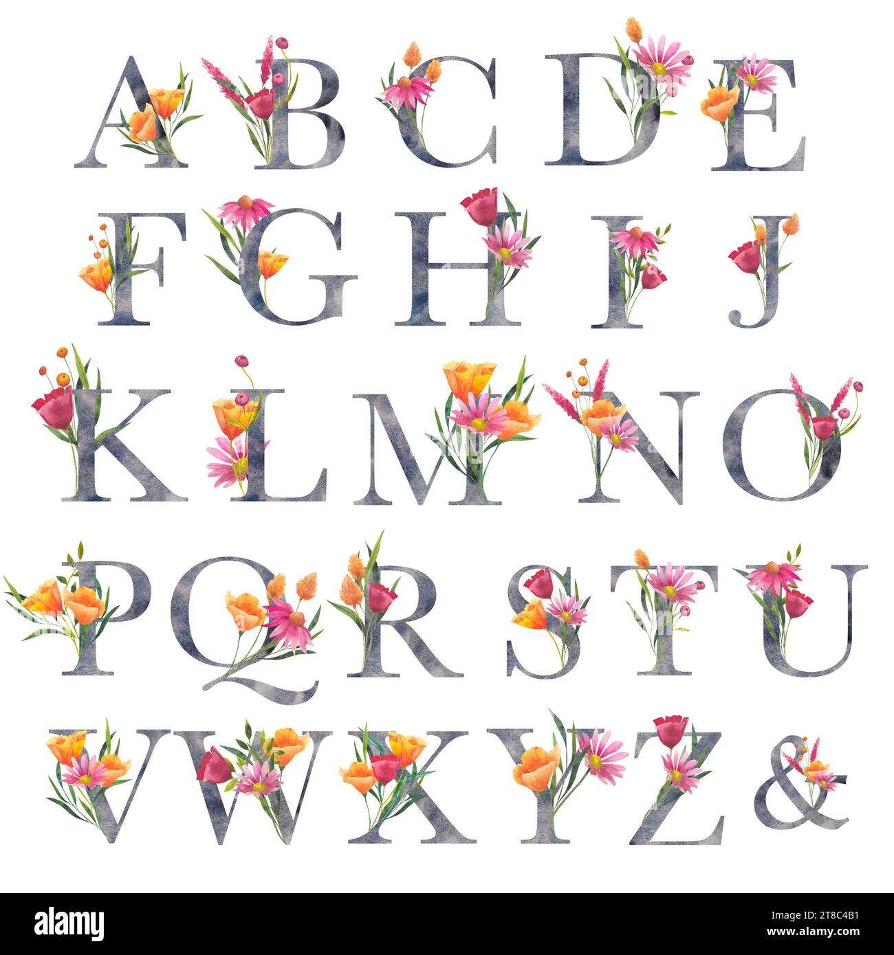 Childrens Multicolored Alphabet Abc Stock Photo - Download Image Now -  Alphabet, Art, Art And Craft - iStock