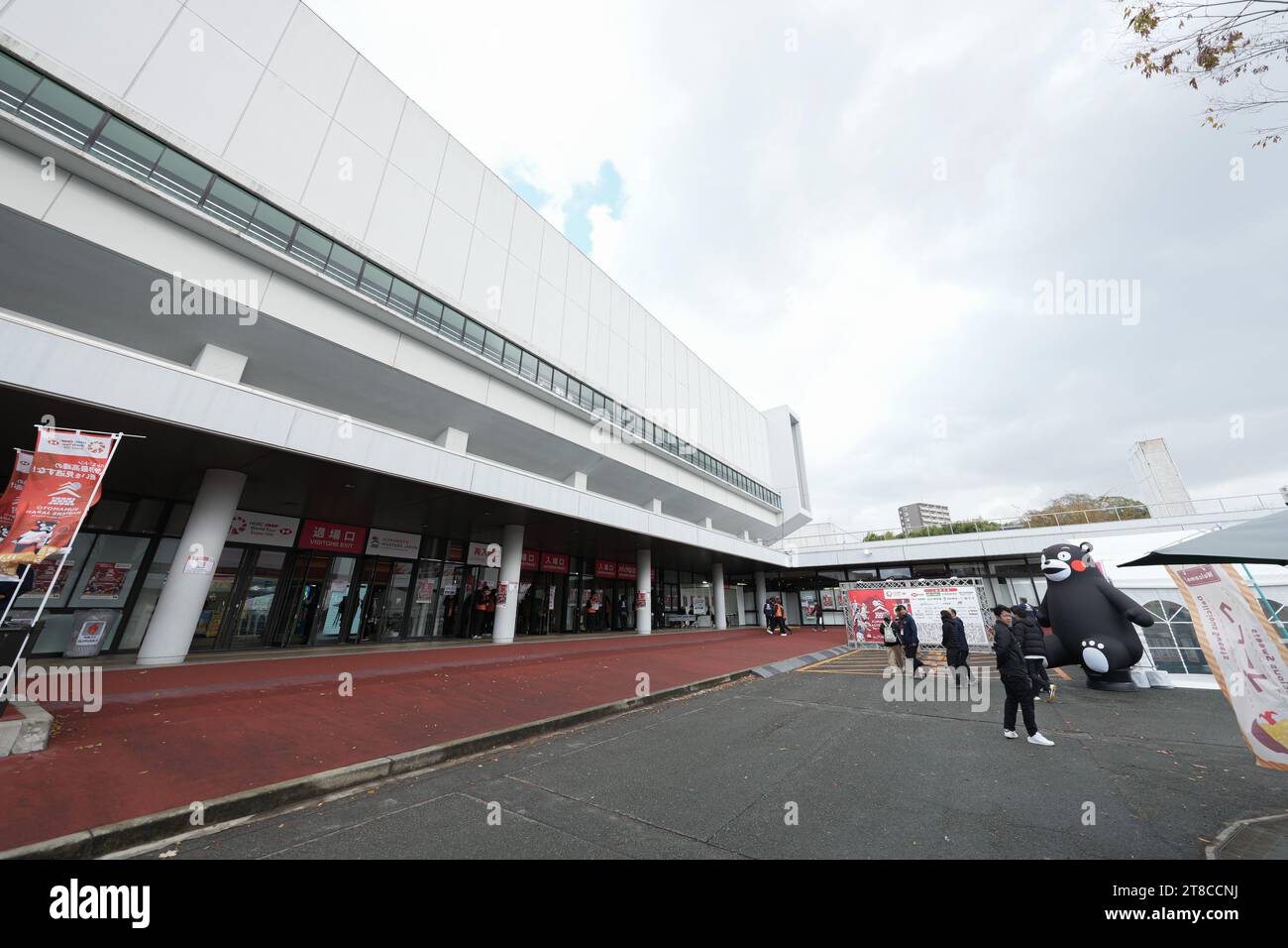 Kumamoto, Japan. 18th Nov, 2023. General view Badminton Kumamoto