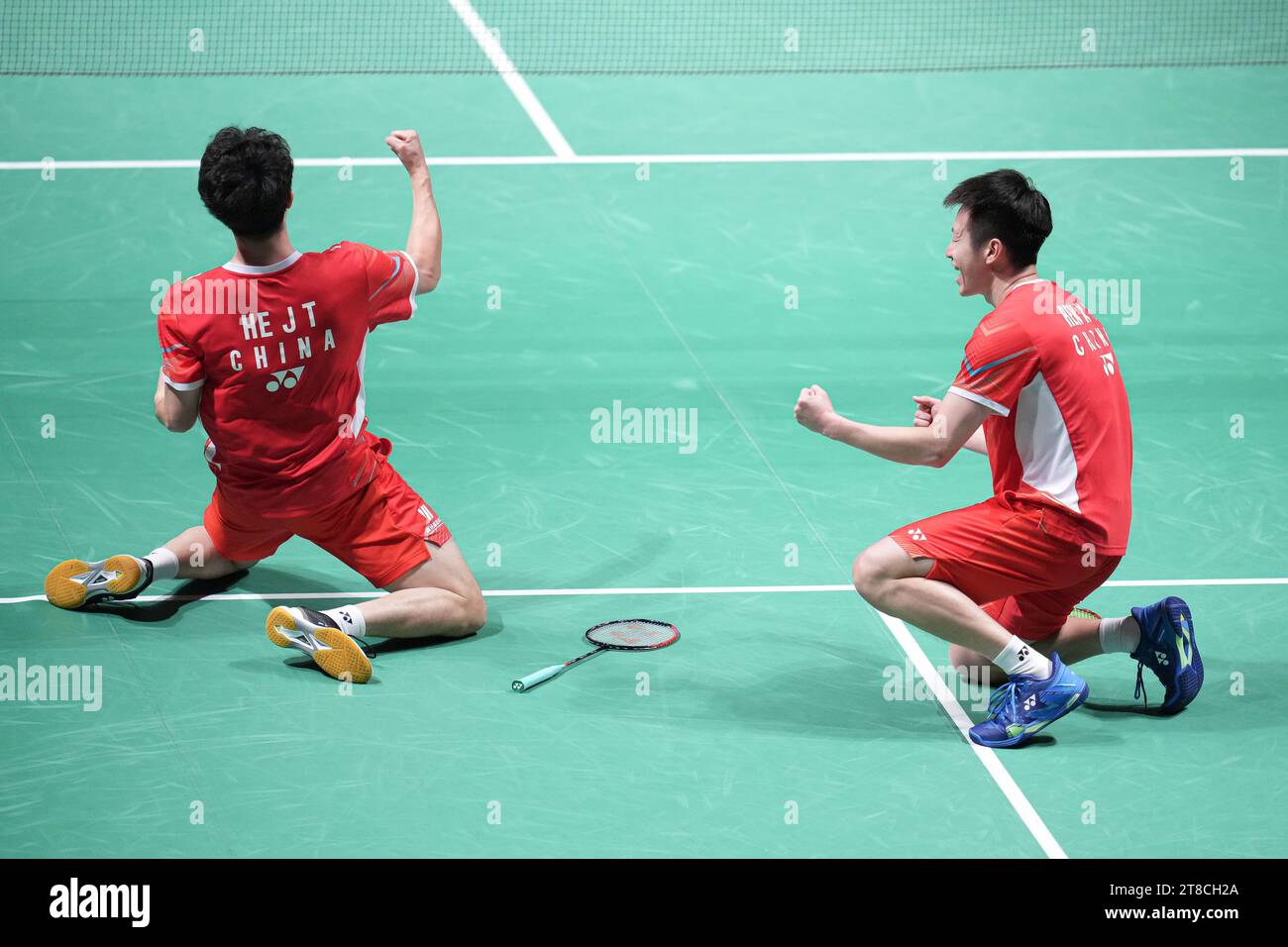 Kumamoto, Japan. 19th Nov, 2023. He Ji Ting & Ren Xiang Yu (CHN