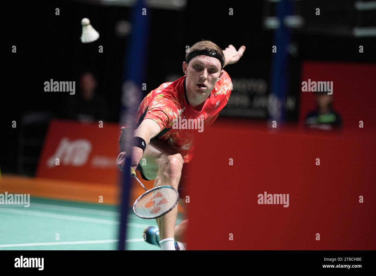 Kumamoto, Japan. 19th Nov, 2023. Viktor Axelsen (DEN) Badminton