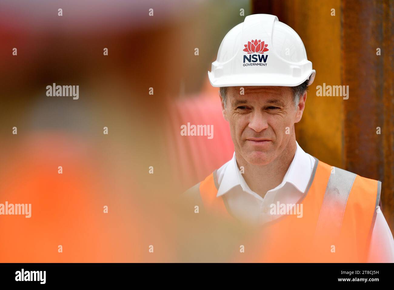 Sydney, Australia. 20th Nov, 2023. NSW Premier Chris Minns is seen ...