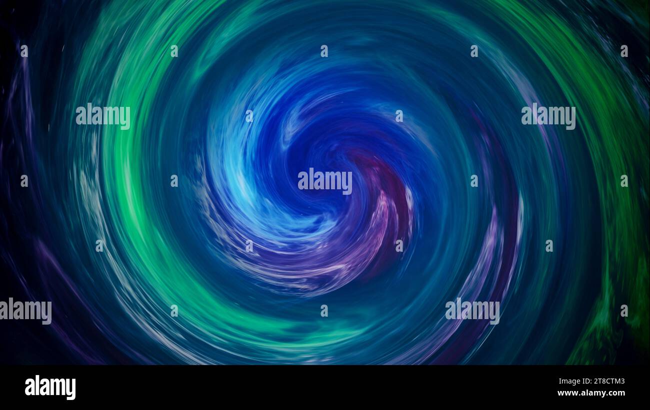 Smoke swirl background blue green purple fog whirl Stock Photo - Alamy