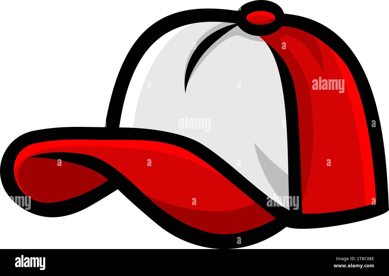 Trucker Hat Snapback Baseball Cap Vector Illustration Stock Vector