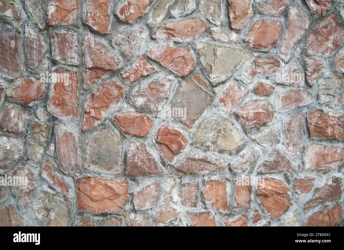 Stone wall texture background of grey brick stones Stock Photo - Alamy