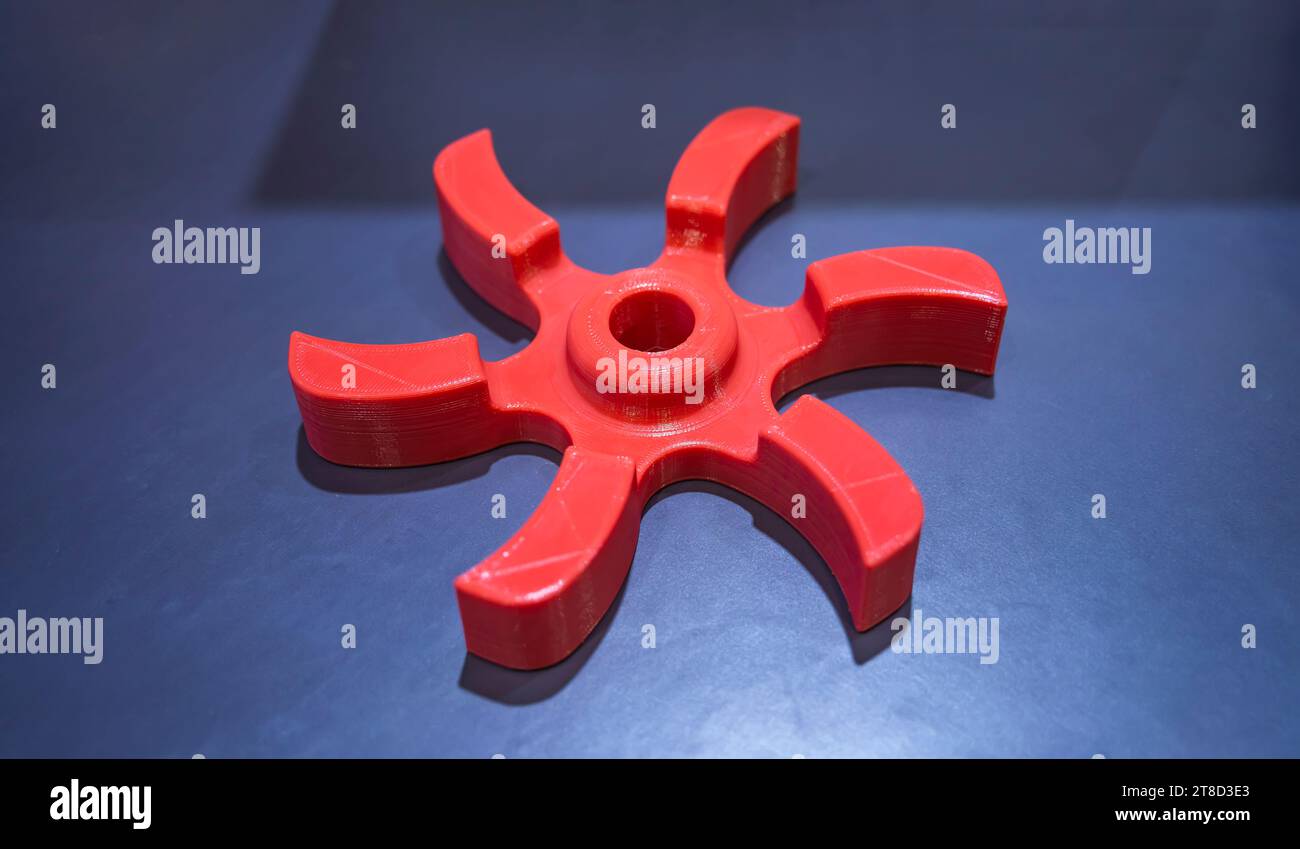3d printer close-up. Progressive modern additive technology 4.0 ...