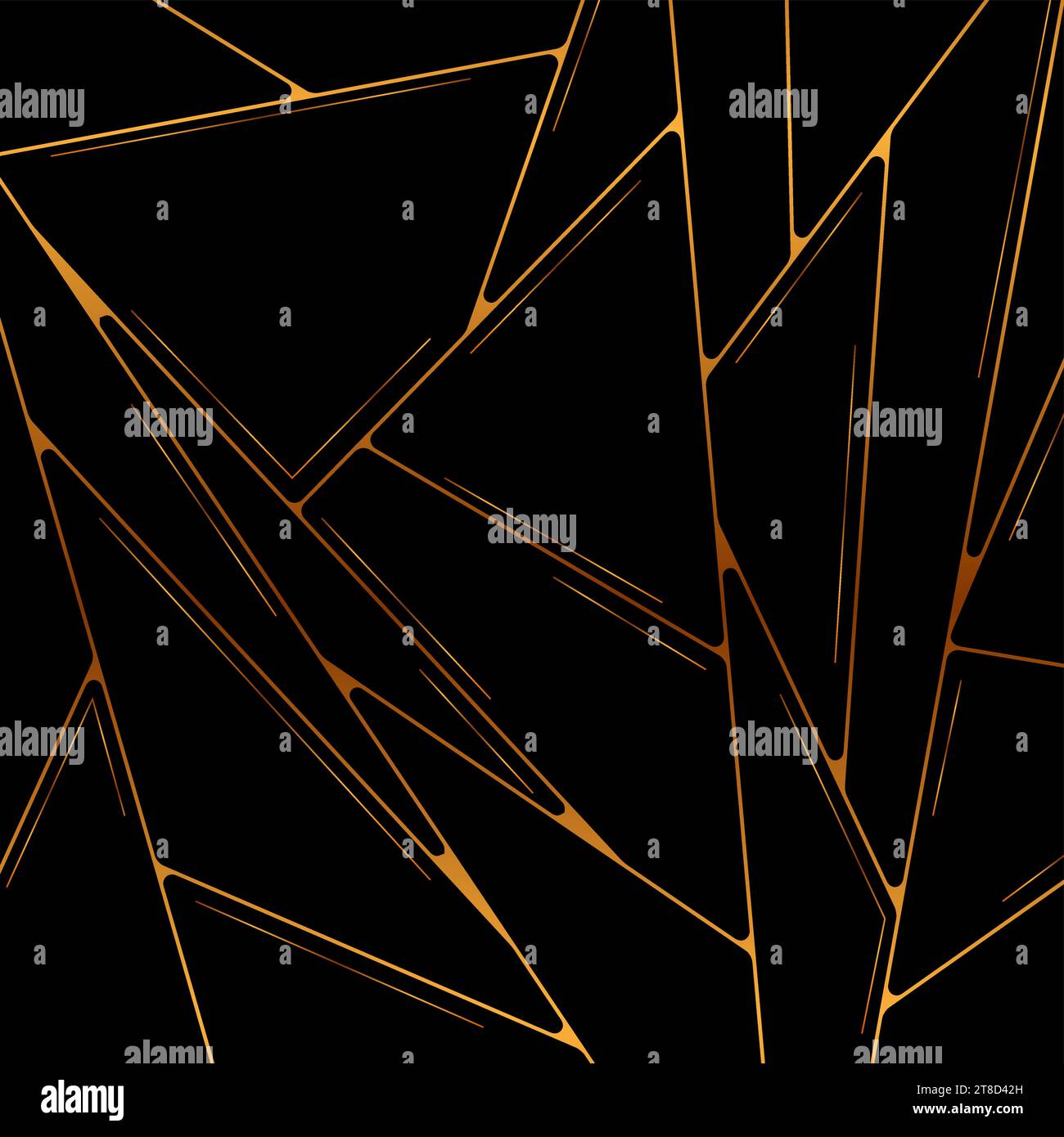 Luxury golden grid pattern abstract tech background. Vector geometric ...