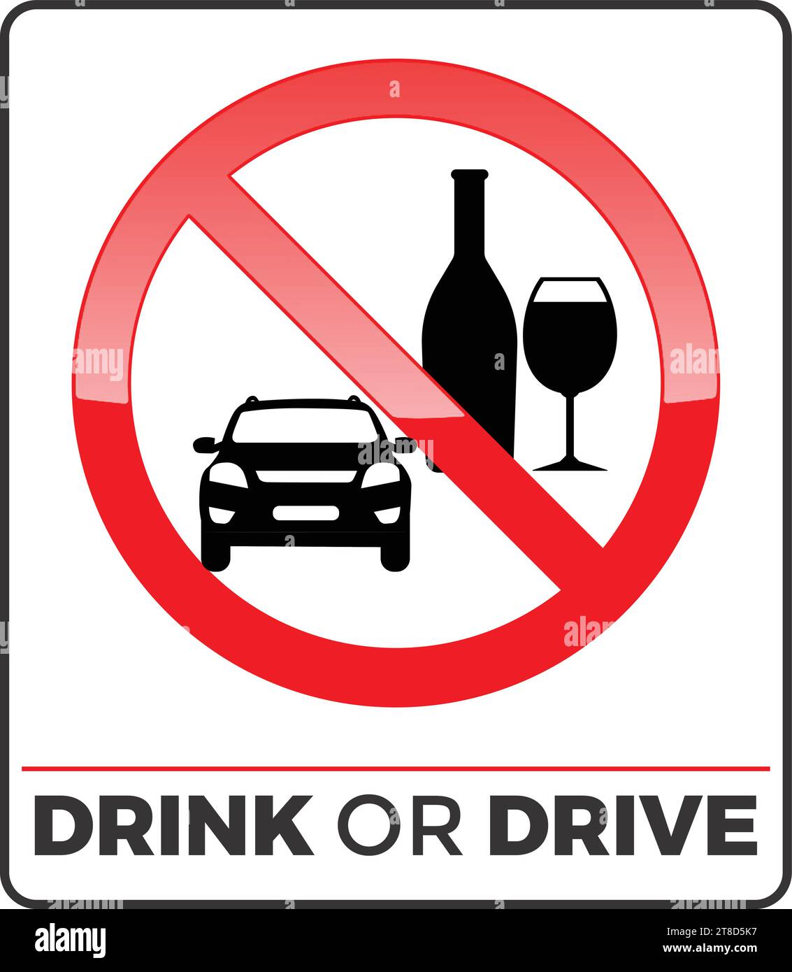 Dont text and drive stock vector images alamy