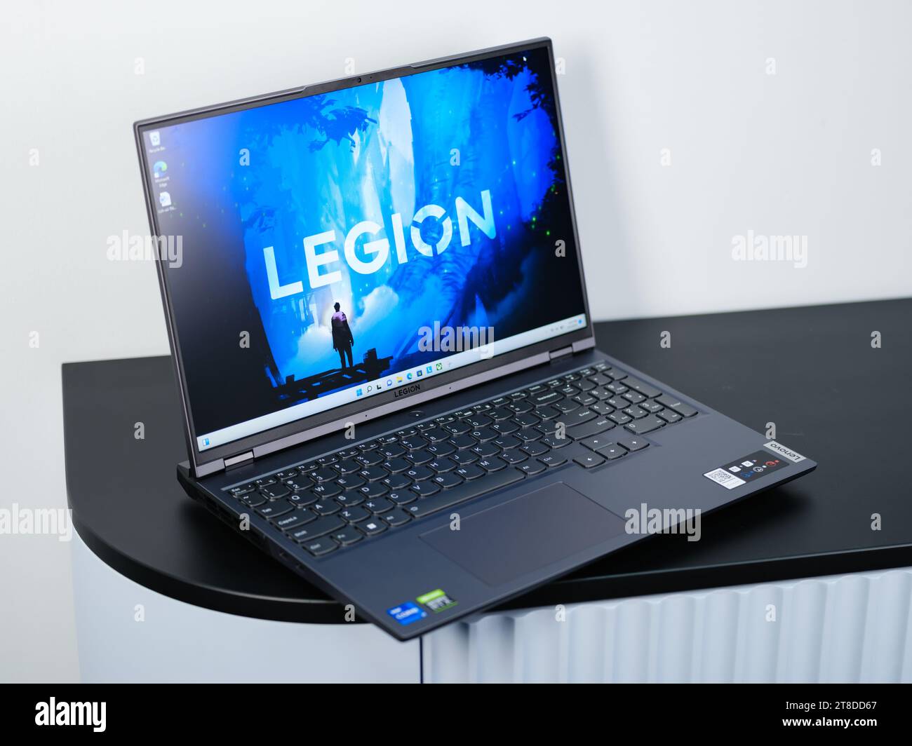 HCMC, VN - Lenovo Legion 5 for editorial use Stock Photo
