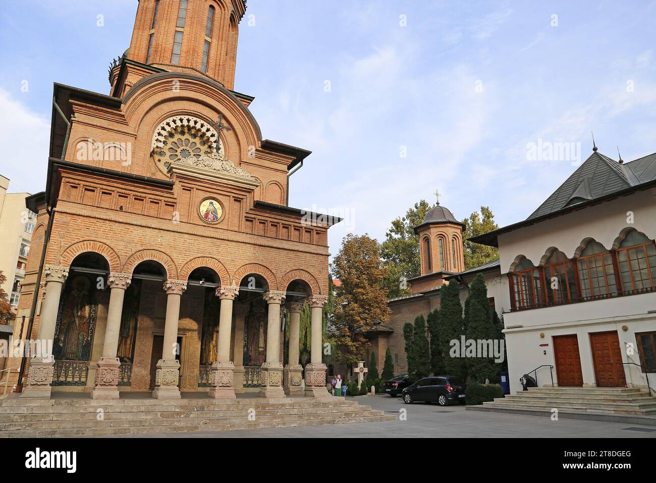 Antim Monastery (Mănăstirea Antim) Orthodox Church, Civic Centre, Historic Centre, Bucharest, Municipality of Bucharest, Romania, Europe Stock Photo