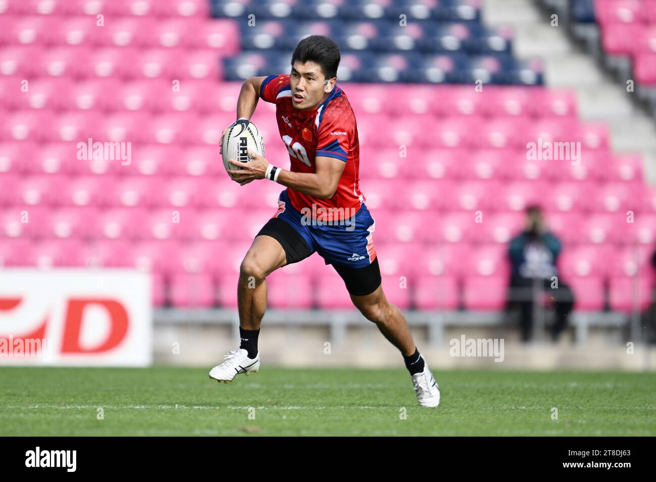 Chn Region League Osaka, Japan. Credit: MATSUO. 19th Nov, 2023. Yinghao Gao (CHN) Rugby ...