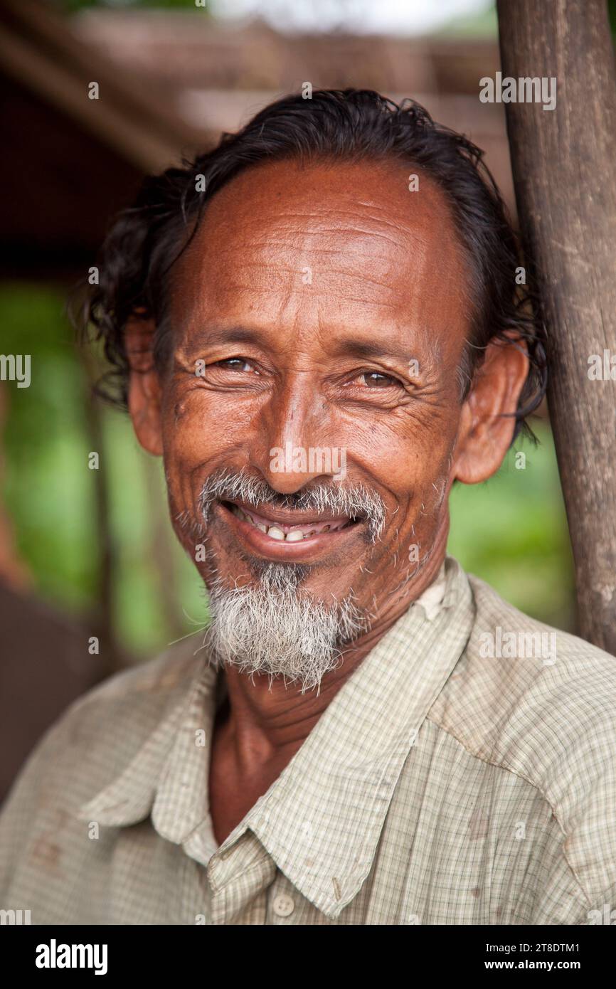 Portrait of Bangladeshi man Stock Photo