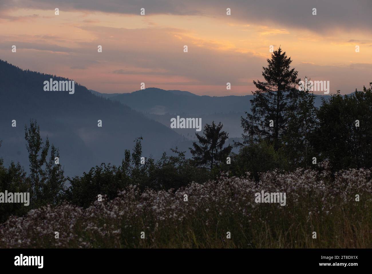 Dawn mountains hi-res stock photography and images - Alamy