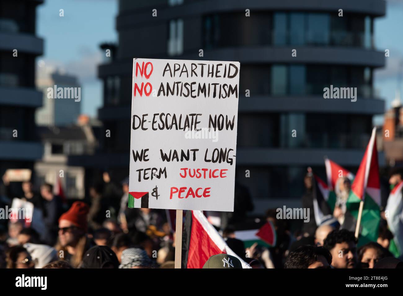 Pro Palestine rally, National Demonstration for Palestine taking place