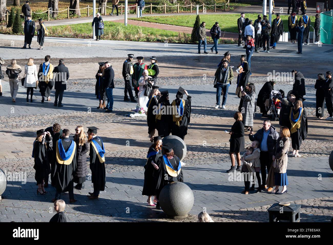 Coventry University Graduation Day, Coventry Cathedral, England, UK