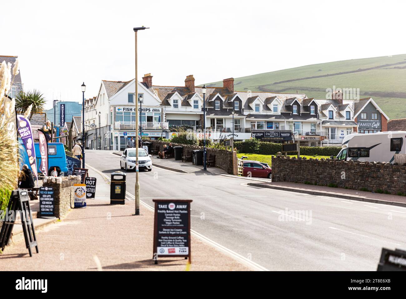 Woolacombe, Devon, UK, England, Woolacombe town, Woolacombe UK ...