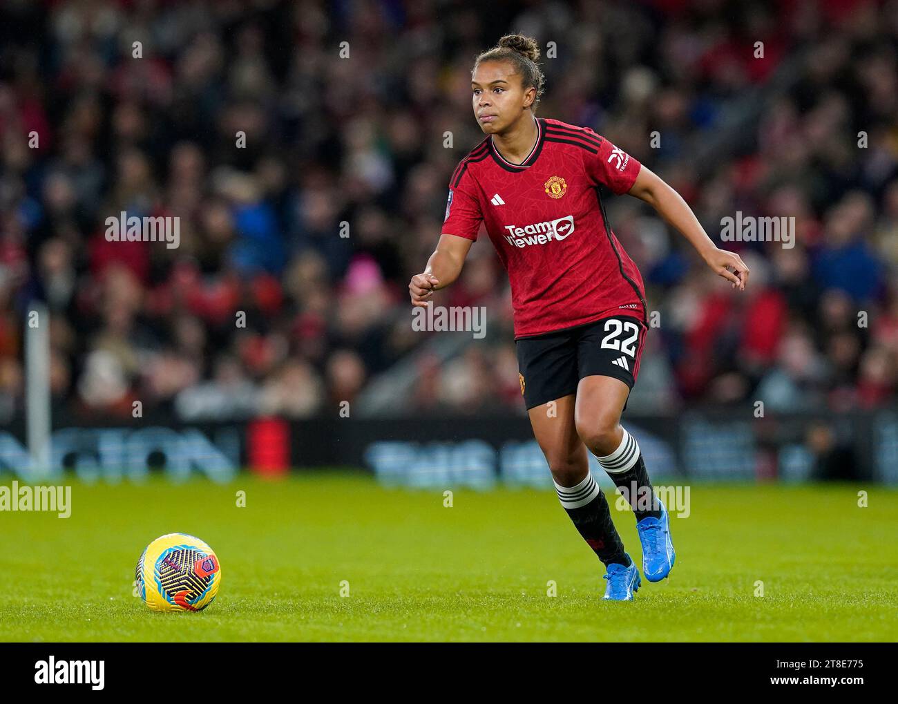 Manchester, UK. 19th Nov, 2023. Nikita Parris of Manchester Utd during the The FA Women's Super League match at Old Trafford, Manchester. Picture credit should read: Andrew Yates/Sportimage Credit: Sportimage Ltd/Alamy Live News Stock Photo