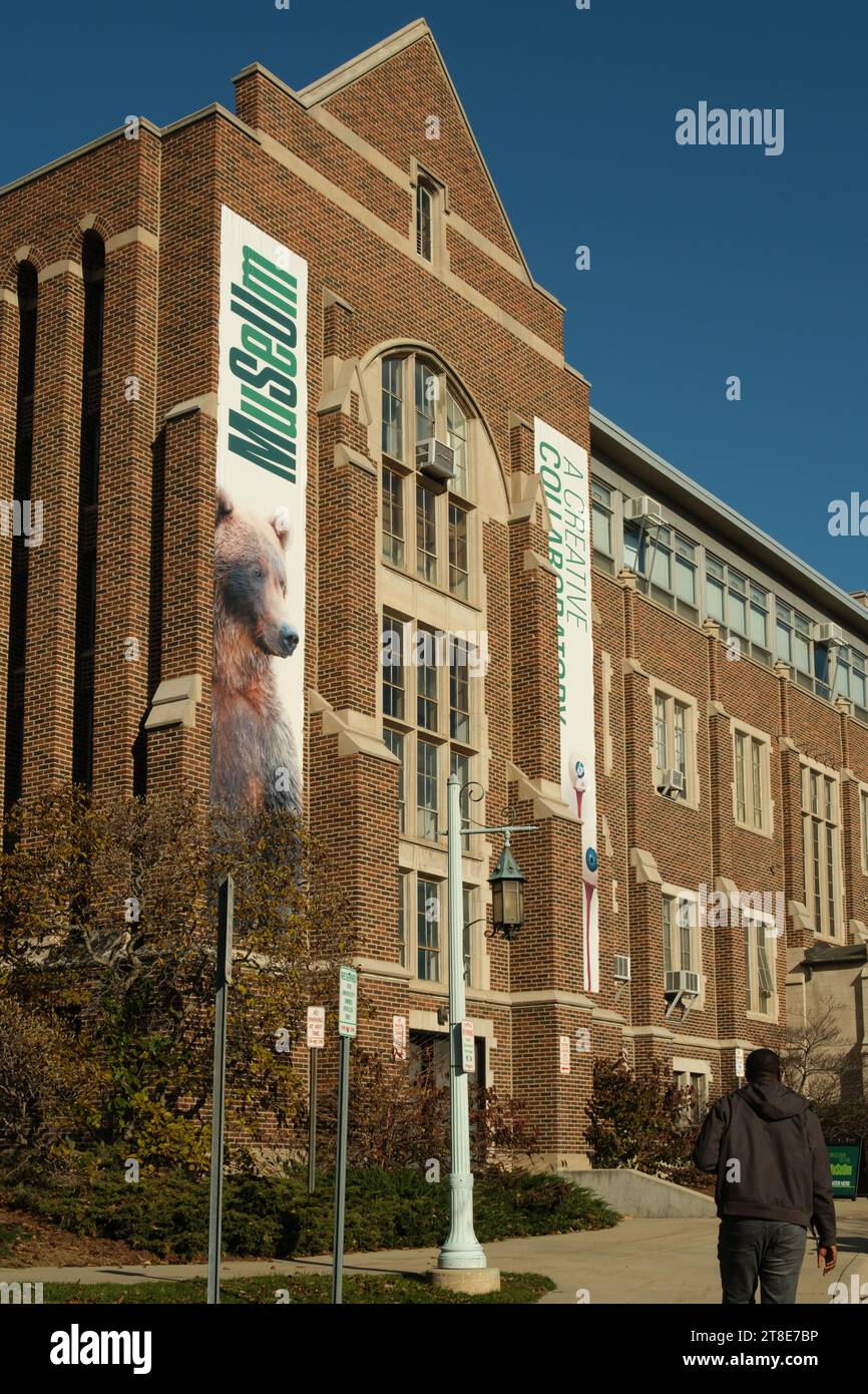 The MSU Museum building on the campus of Michigan State University