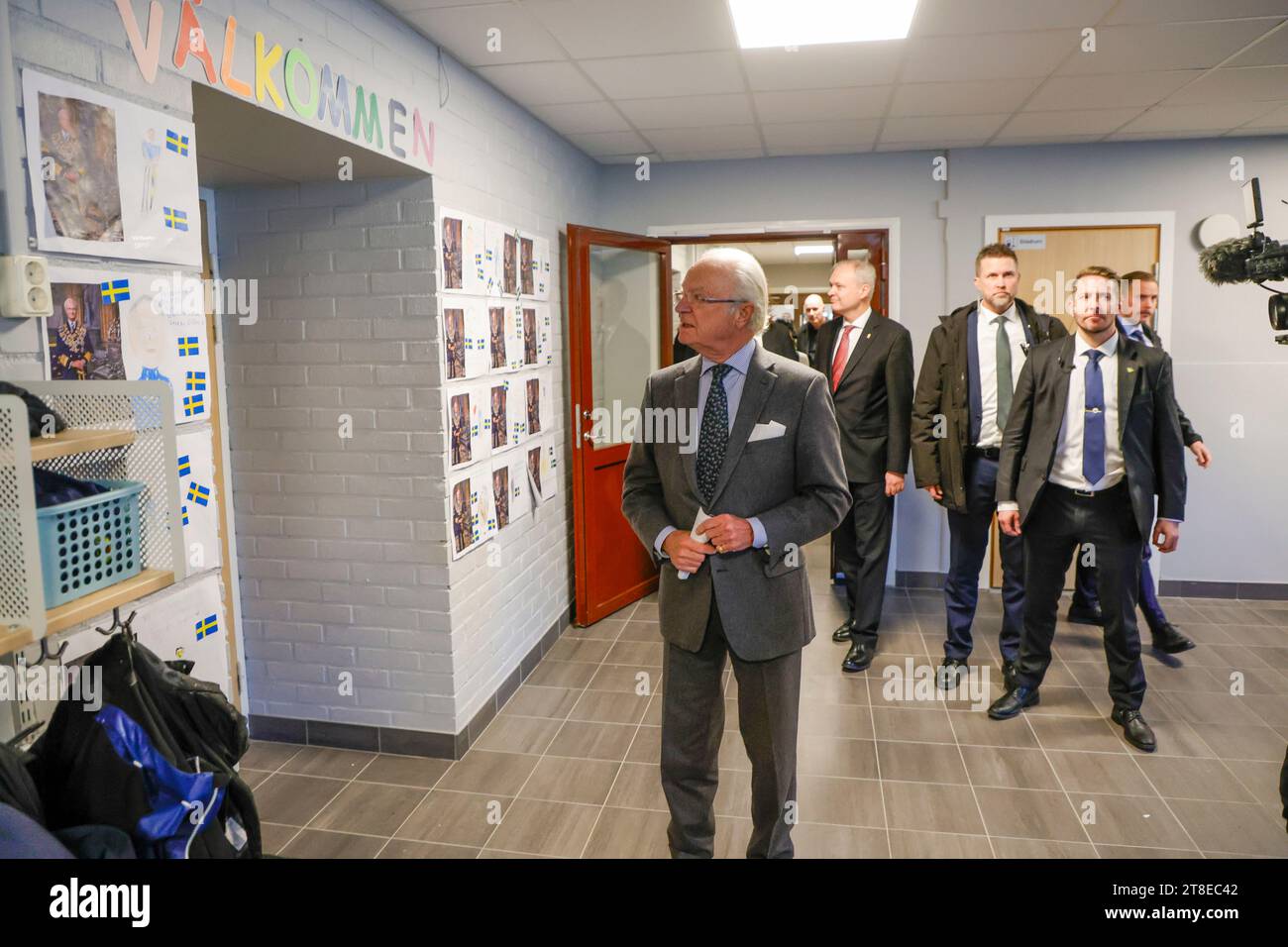 Gothenburg, Sweden. 20th Nov, 2023. Sweden's King Carl XVI Gustaf