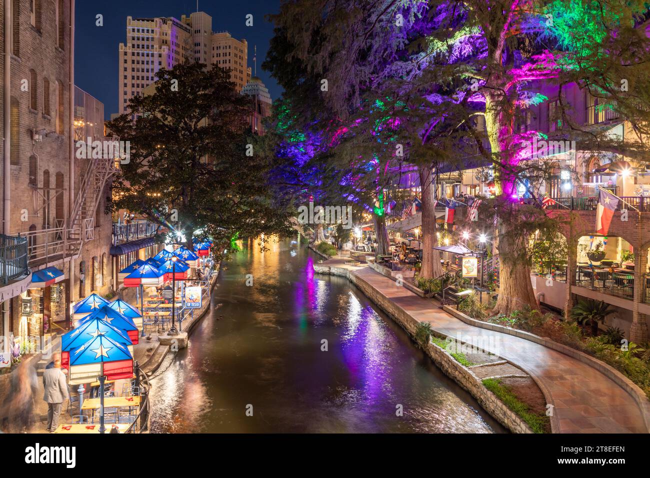 San antonio river walk bridge hi-res stock photography and images - Alamy