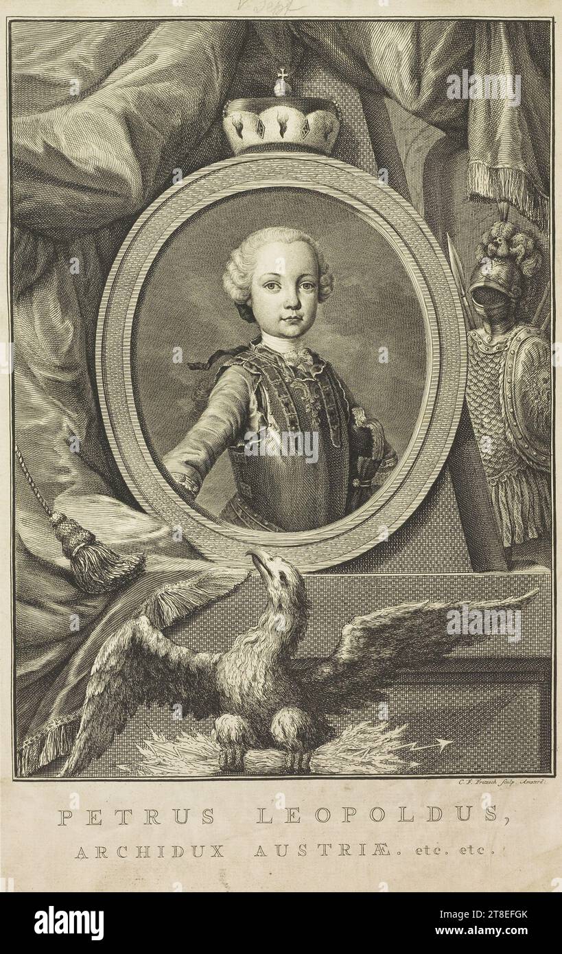 C.F. Fritzsch sculp. Amsterd:. PETRUS LEOPOLDUS, ARCHIDUX AUSTRIÆ Stock ...