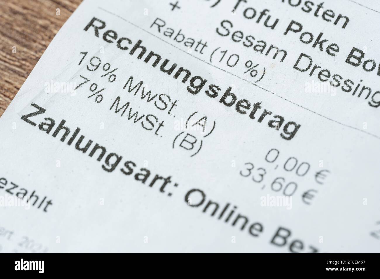 Erstaunlich Rechnung Restaurant Bildnie9628