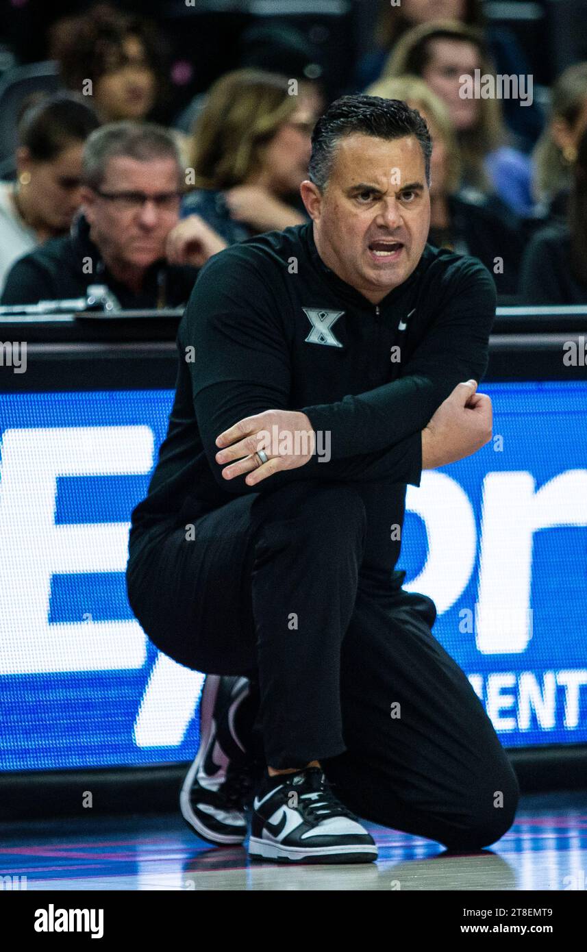 November 19 2023 Las Vegas, NV U.S.A. Xavier head coach Sean Miller