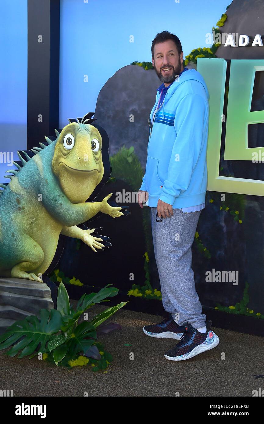 Adam Sandler Bei Der Premiere Des Netflix Animationsfilms Leo Im