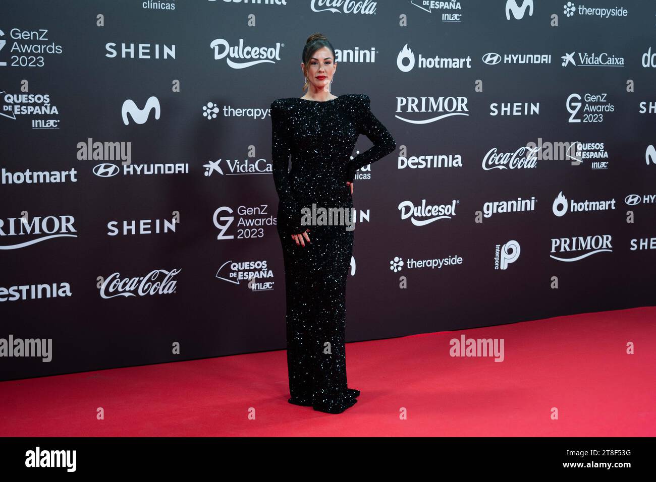 Susana Megan during the first edition of Gen Z Awards in Madrid ...