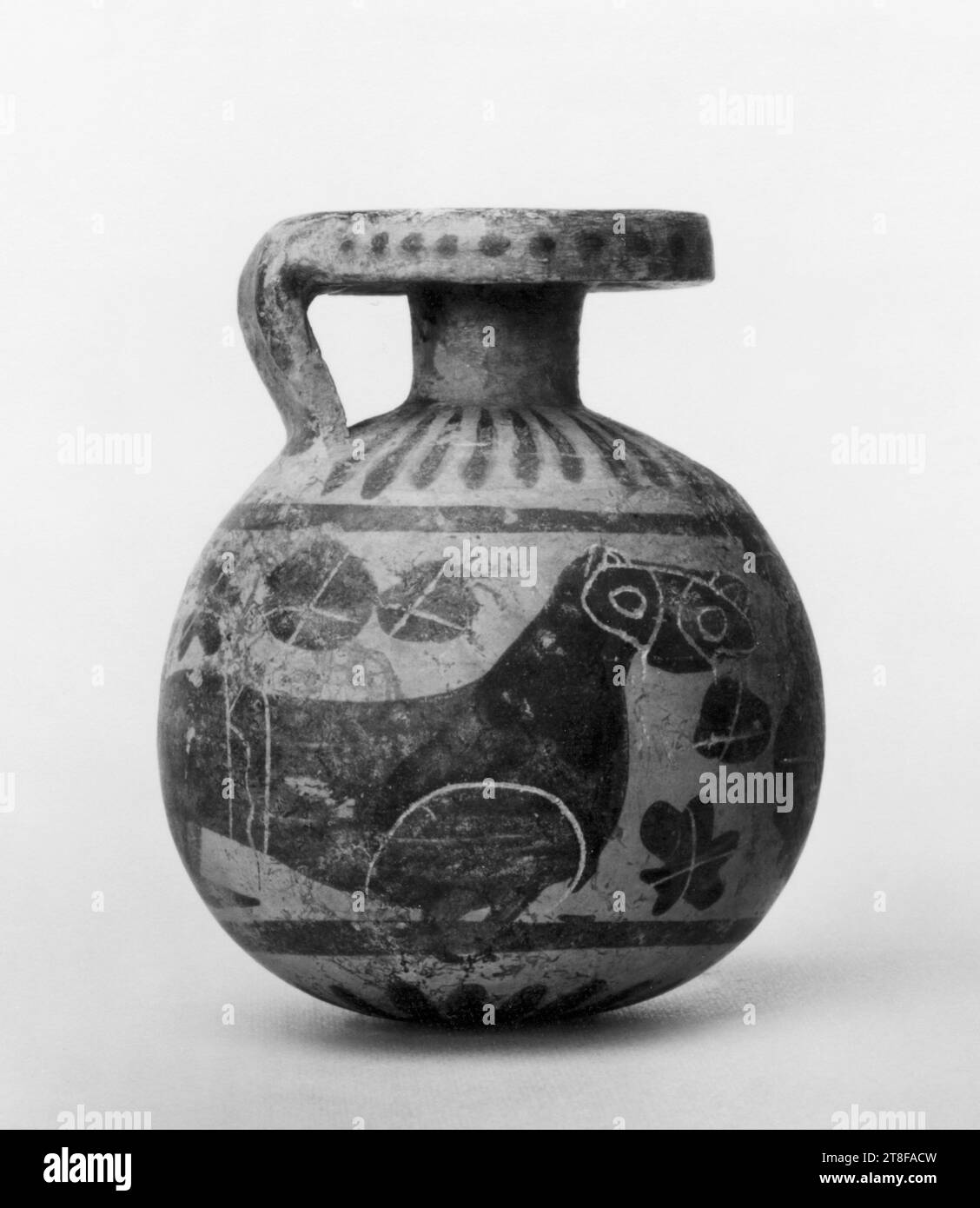 Aryballos with animal frieze, 625 BC 600 BC, Container, Bottle