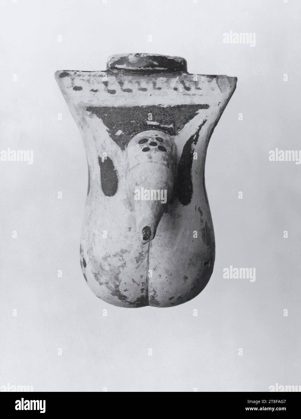 Alabastron in the shape of male genitalia, Ca. 600 BC, Container
