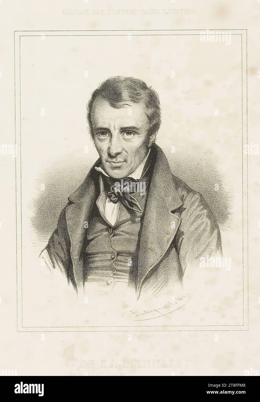 Baugniet 1840. GALLERY OF ILLUSTRATED CONTEMPORARIES. imp. by P