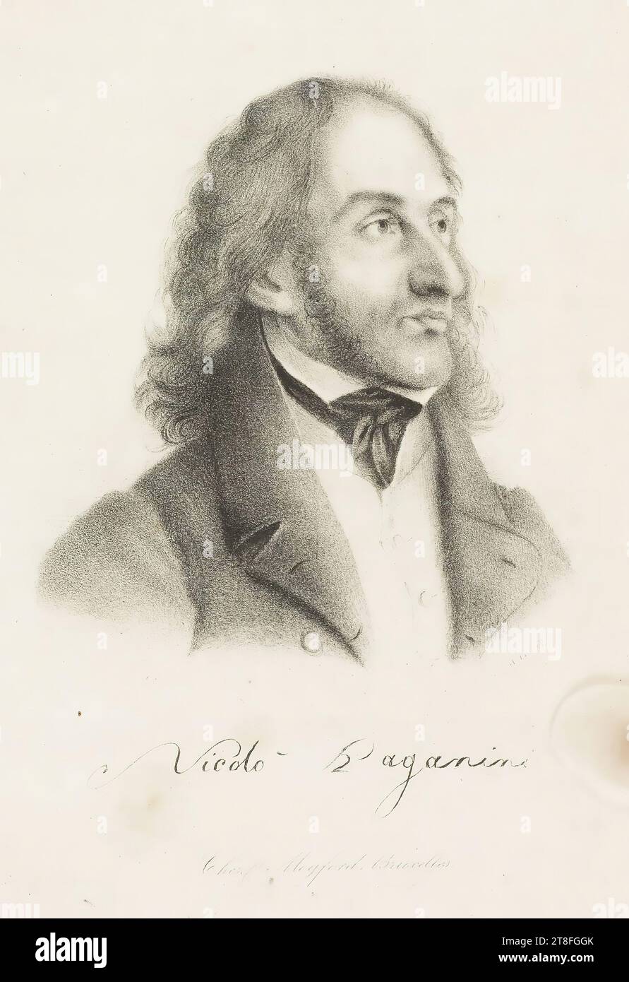 J.O. delt. Nicolo Paganini. Chez Mogford, Brussels Stock Photo