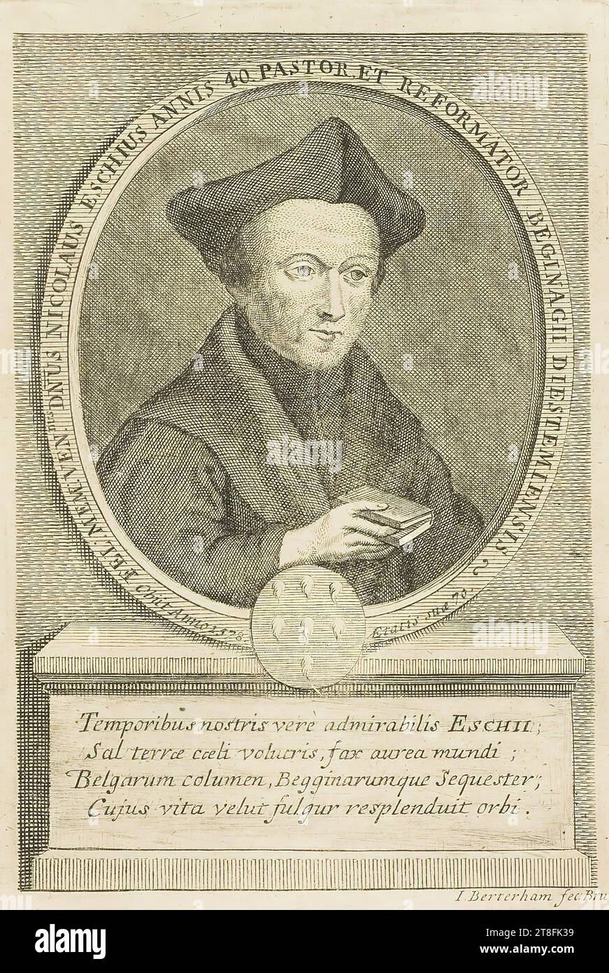 Day nicolaus eschius 40 years pastor hi-res stock photography and ...