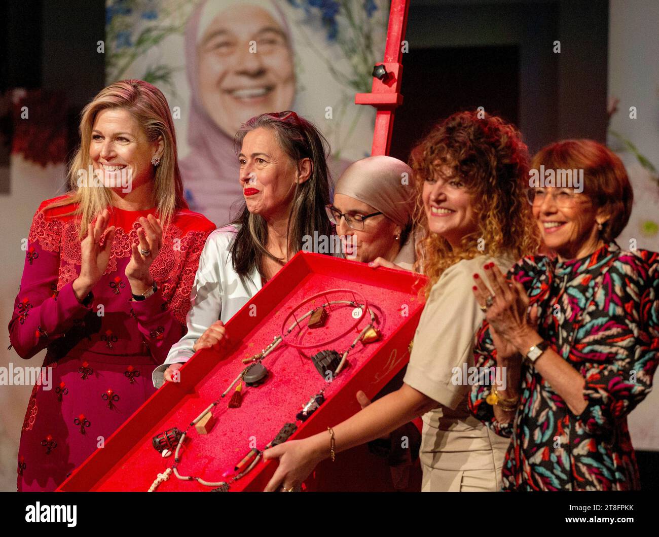 Rotterdam, Niederlande. 20th Nov, 2023. Queen Maxima of the Netherlands