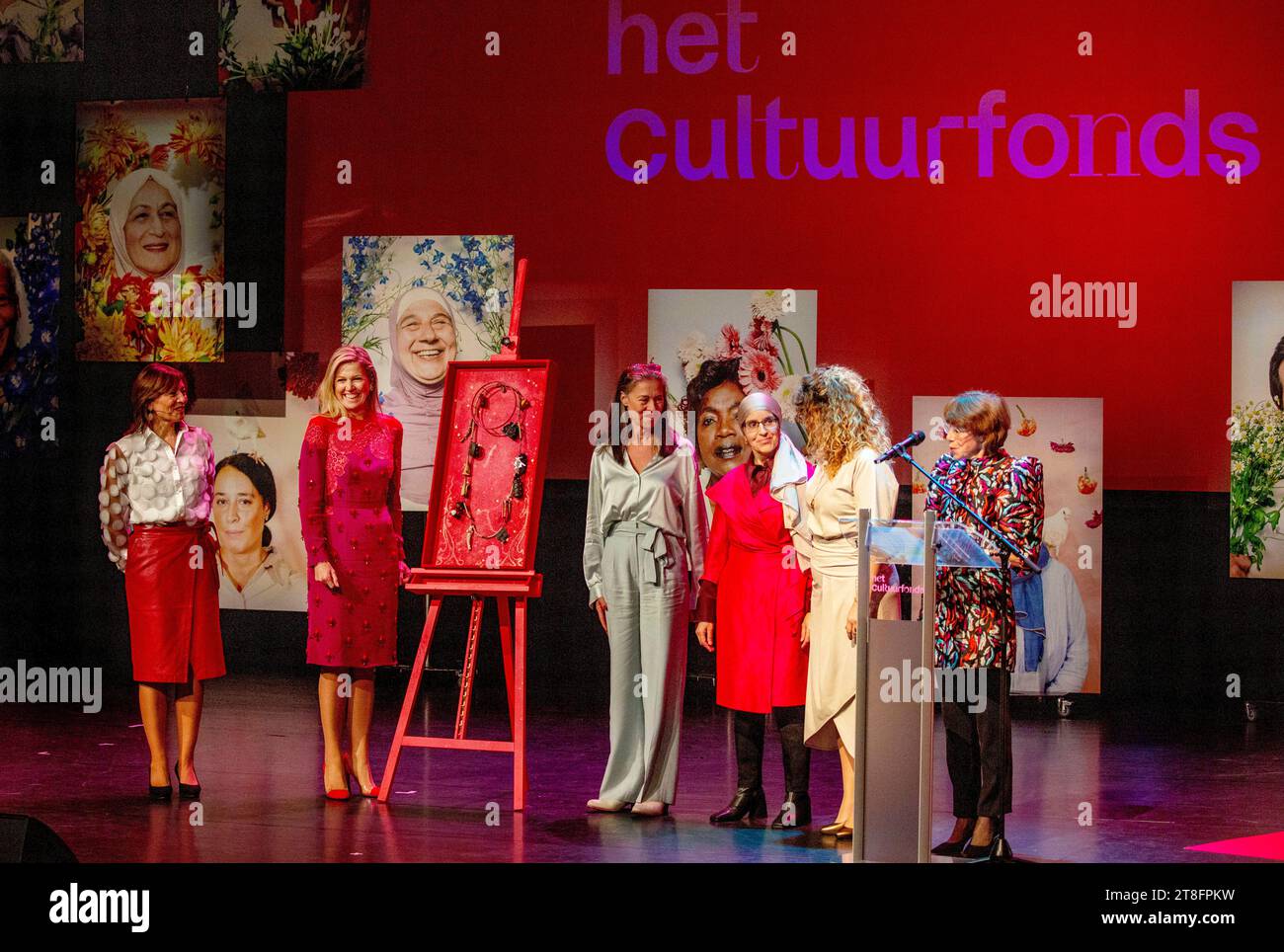 Rotterdam, Niederlande. 20th Nov, 2023. Queen Maxima of the Netherlands