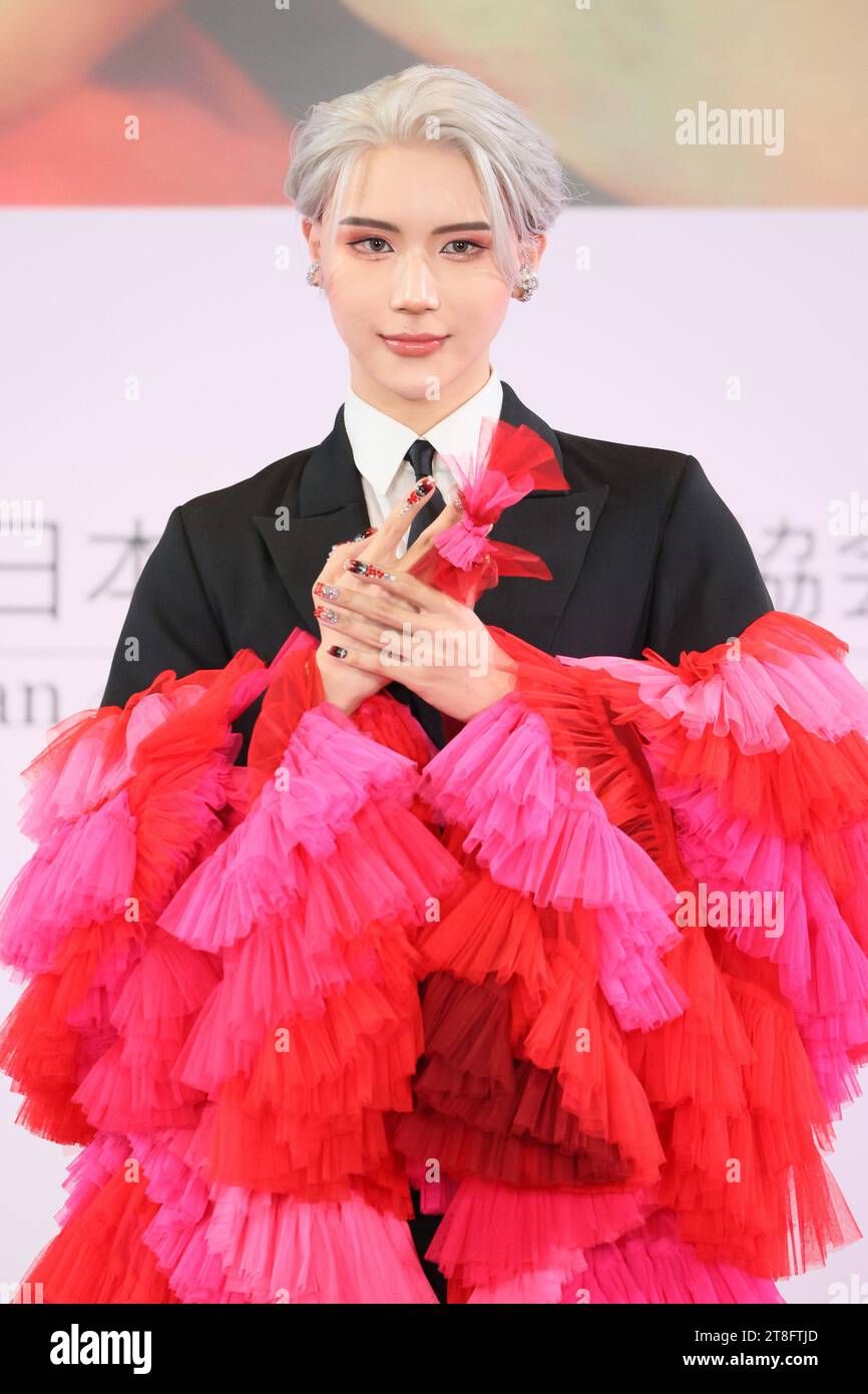 Tokyo, Japan. 20th Nov, 2023. Korean makeup artist Gyutae attends the