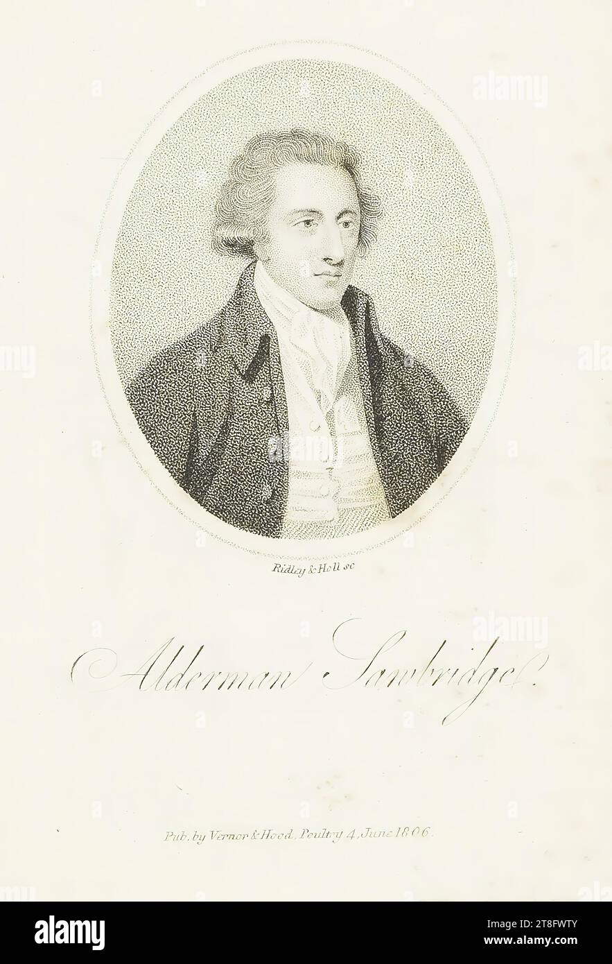 Ridley &amp; Holl sc. Alderman Sawbridge. Pub. by Vernor &amp; Hood, Poultry 4 ...