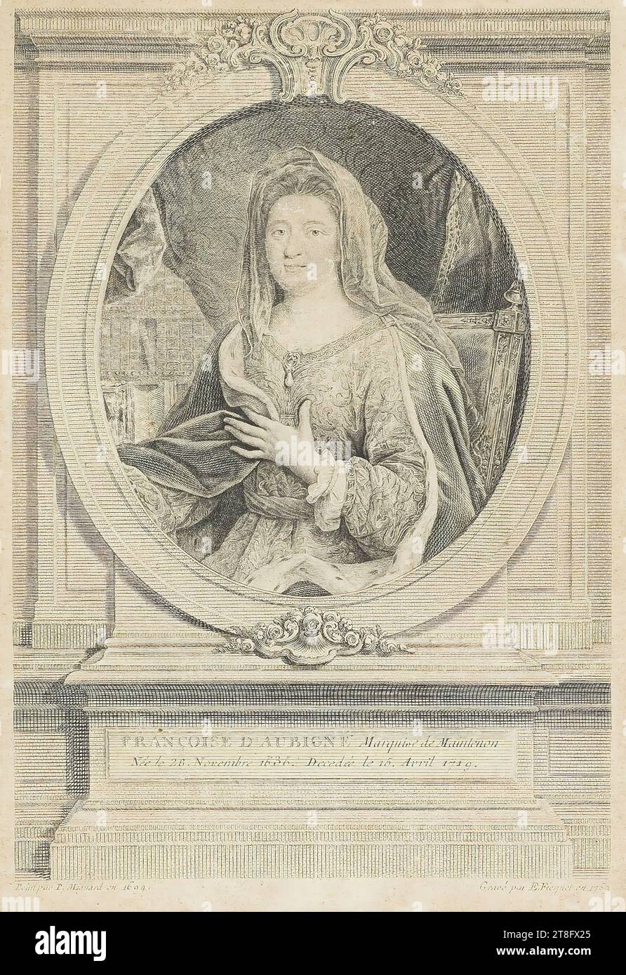 Francoise d'Aubigne. Marquise de Maintenon et Francoise d