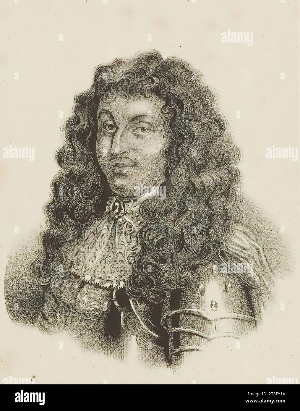 LOUIS XIV Stock Photo