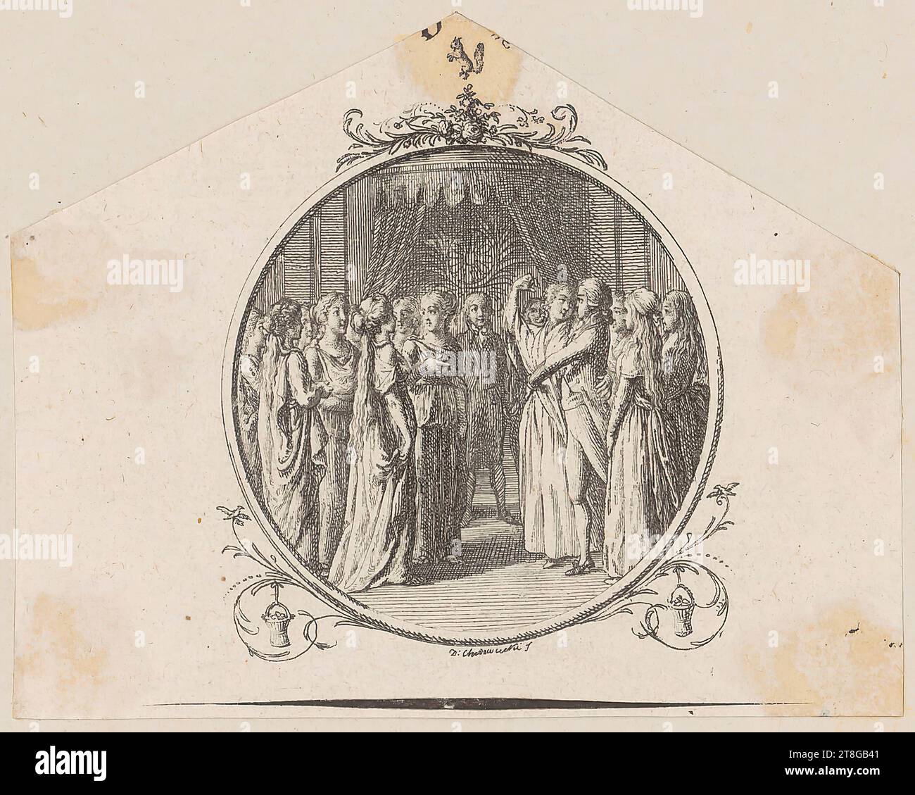 Daniel Nikolaus Chodowiecki (1726 1801), artist, title to