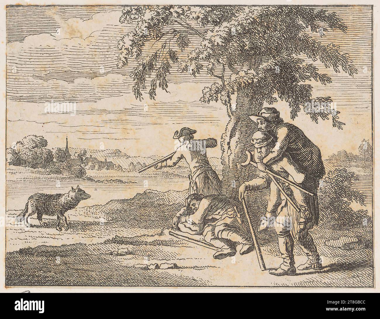 The blind and the lame man hi-res stock photography and images - Alamy