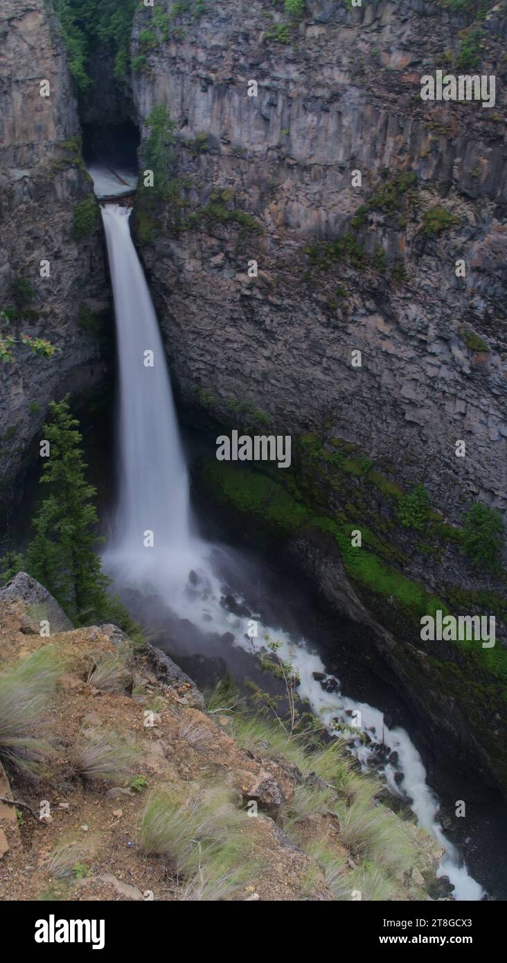 Spahats Creek Falls, Clearwater Stock Photo Alamy
