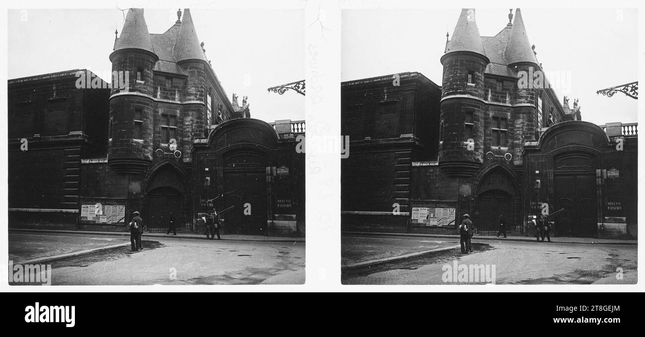 Rue des Archives, Photographer, In 1928, Photography, Graphic arts