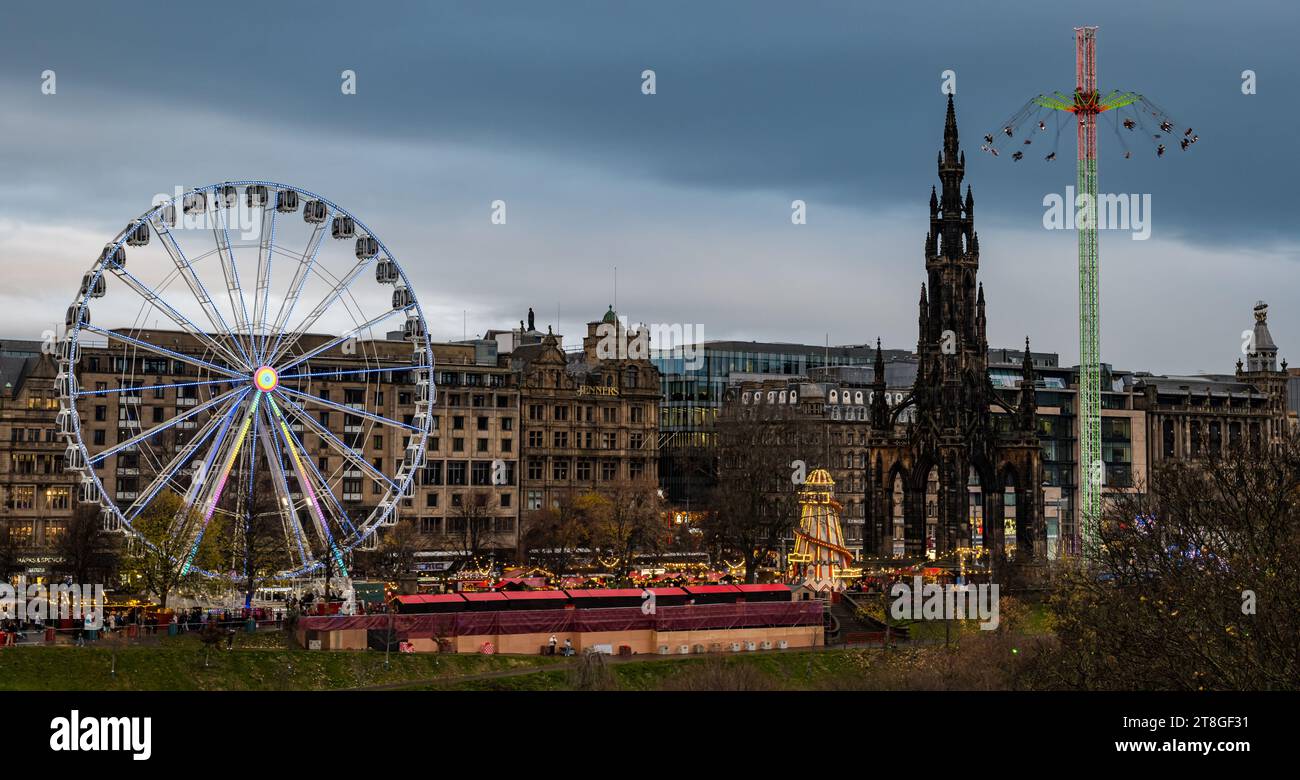 Night scenes fairground in hi-res stock photography and images - Alamy