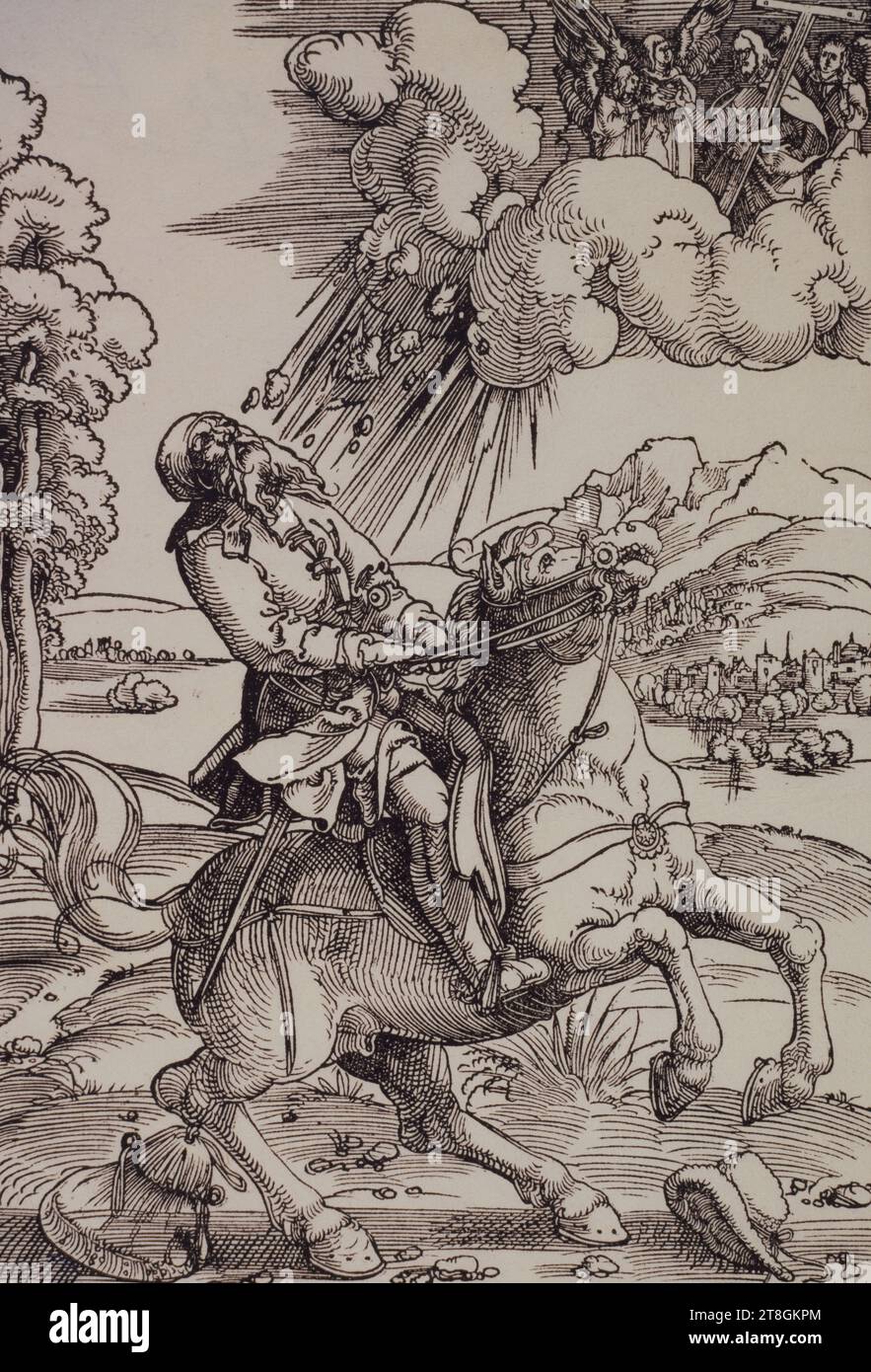 The Conversion of Saint Paul (Bartsch app 17) Baldung Grien Hans The Conversion of Saint Paul (Bartsch app 17) Baldung Grien Hans
